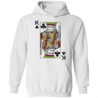 - King Of Clubs Blackjack Cards Poker 21 Hoodie | Favorety CA