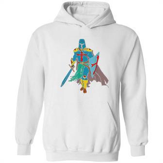 Knight Crusader Crusades Templar Gift Graphic Hoodie | Favorety CA