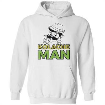 Kolache Man Czech Slovak Pastry Central Europe Design Hoodie | Favorety