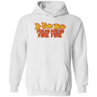 La Calle Bota Fuego Fire La Romana Dembow Trap Bunny Hoodie | Favorety UK