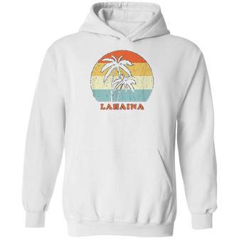 Lahaina Maui Vintage Sun Surf Throwback Vacation Hoodie | Favorety DE