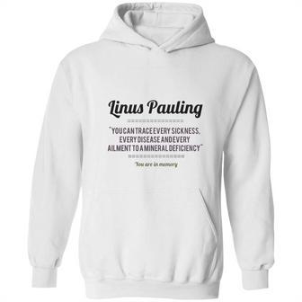 Linus Pauling Hoodie | Favorety CA