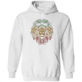 Lion Rasta Roots Rock Reggae Graphic Hoodie | Favorety UK