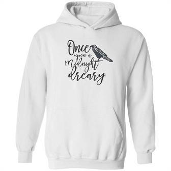 Literary Gift Edgar Allan Poe Nevermore Raven Hoodie | Favorety UK