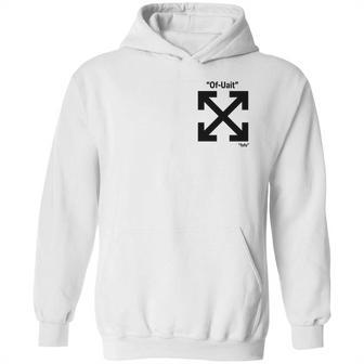 Logo Brand Off White Hoodie | Favorety UK