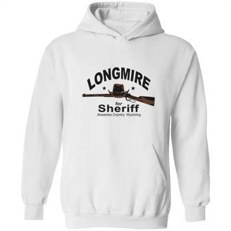 Longmire For Sheriff Police T Shirts Hoodie | Favorety