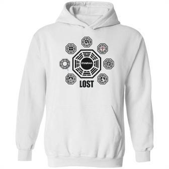 Lost Dharma Station Logos Hoodie | Favorety CA