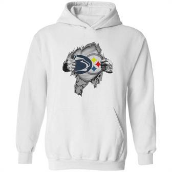 We Are Love Heart Penn State Vs Pittsburgh Steelers Shirtwe Are Love Heart Penn State Vs Pittsburgh Steelers Guys Shirtt Shirt Hoodie | Favorety