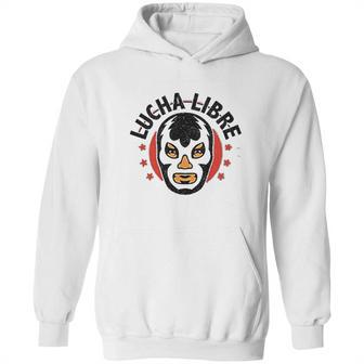 Lucha Libre Retro Mexican Wrestler Hoodie | Favorety CA