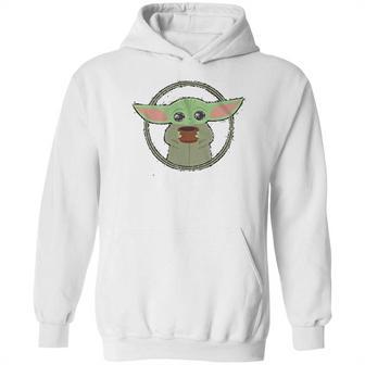 The Mandalorian Child Baby Yoda Chibi Soup Hoodie | Favorety UK