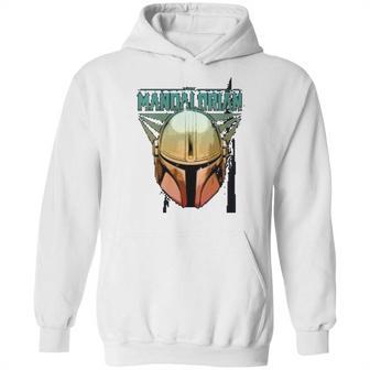 The Mandalorian Gradient Beskar Helmet Hoodie | Favorety