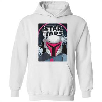 The Mandalorian Neon 80S Comic Cover Hoodie | Favorety CA