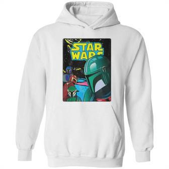 The Mandalorian Retro Comic Hoodie | Favorety AU