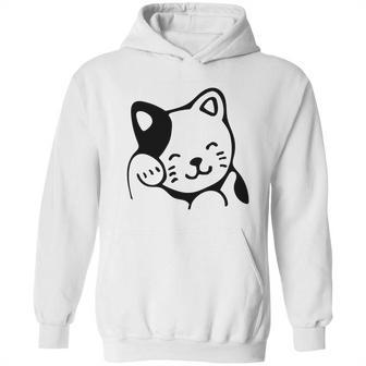 Maneki Neko Shirt Asian Good Luck Cat Hoodie | Favorety DE