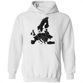 Map Of Europe Hoodie | Favorety AU