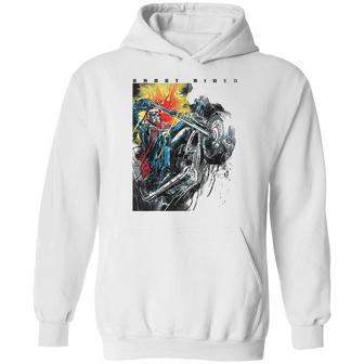 Marvel Ghost Rider Motorcycle Poster Hoodie | Favorety AU