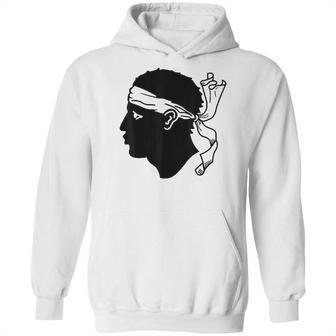 Maure Moors Head Sardinia Corsica Graphic Hoodie | Favorety CA