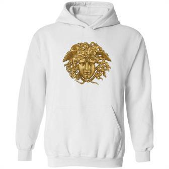 Medusa Head Snake Hair Greek Mythology Monster Hoodie | Favorety