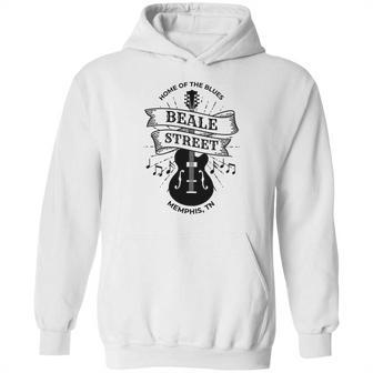 Memphis Beale Street Tn Blues Music Gift Hoodie | Favorety