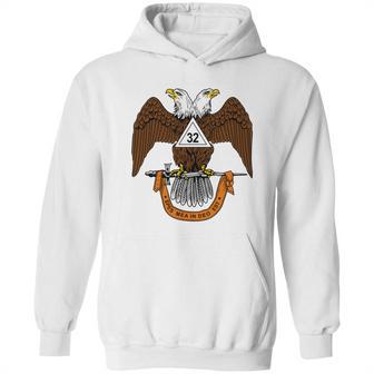 Mens 32Nd Degree Mason Masonic Scottish Rite Down Hoodie | Favorety