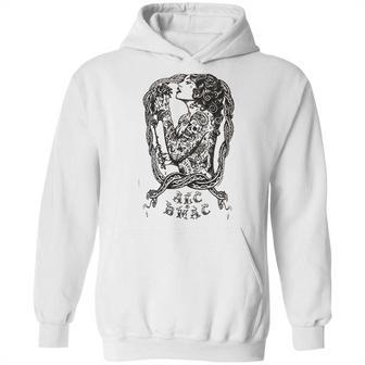 Mens Eve By Jarad Bryant Garden Of Eden Woman Tattoo Hoodie | Favorety CA