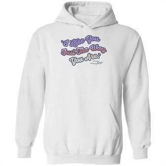 Mister Rogers Just They Way You Are Sheer Fitted Hoodie | Favorety CA