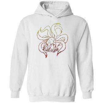 Naruto Shippuden Nine Tails Gradient Hoodie | Favorety UK