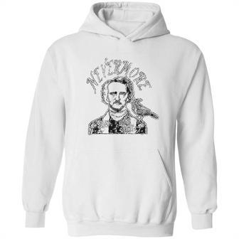 Nevermore Edgar Allan Poe Raven Hoodie | Favorety