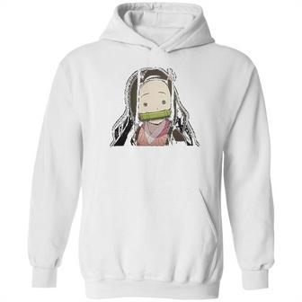 Nezuko Demon Slayer Cute Girl Hoodie | Favorety AU