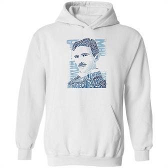 Nikola Tesla Illustration Hoodie | Favorety