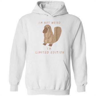 Im Not Weird Funny Platypus Hoodie | Favorety DE