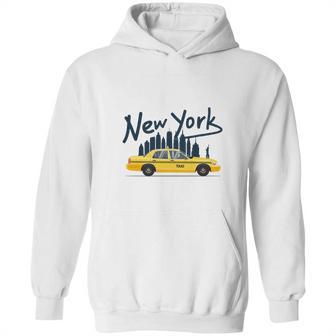 Nyc New York Yellow Cab Taxi Gift Souvenir Hoodie | Favorety UK