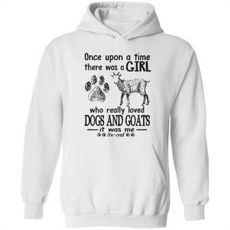 Once Upon A Time There Was A Girl Goat Hoodie | Favorety