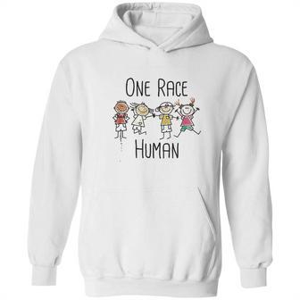 One Race Human Hoodie | Favorety