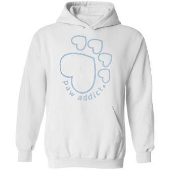 Paw Addict Dog Cat Lover Hoodie | Favorety