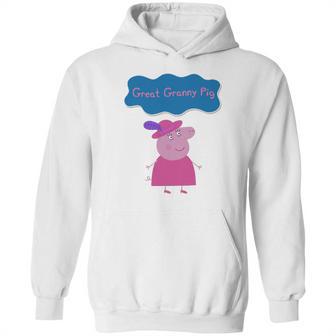 Peppa Pig Peppa Pig Shirt Granny Pig Great Granny Pig Hoodie | Favorety UK