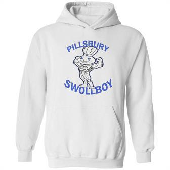 Pillsbury Swollboy Pumped Popping Fresh Parody Hoodie | Favorety