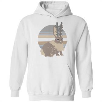 Planet Jackalope Funny Rabbit Hoodie | Favorety