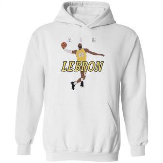 Purple Los Angeles Lebron Air Pic Hoodie | Favorety AU