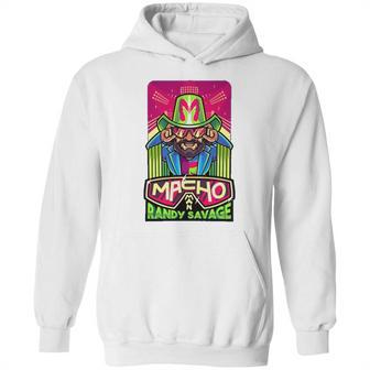 Randy Macho Man Savage Cartoon Wrestling Hoodie | Favorety CA