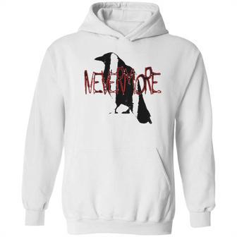 The Raven Nevermore Edgar Allan Poe Hoodie | Favorety AU