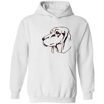 Redbone Coonhound Head Hoodie | Favorety UK