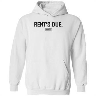 Rents Due Work Hard Bodybuilder Weightlifting Hoodie | Favorety UK