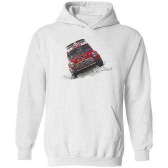 Retroclassic Rally Mini Cooper Classic Sports Car Hoodie | Favorety CA