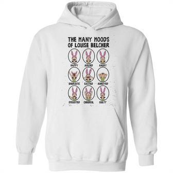 Ripple Junction Bobs Burgers Adult Unisex Many Moods Of Louise Light Weight Crew Hoodie | Favorety DE