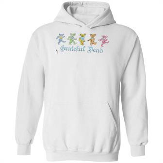 Ripple Junction Grateful Dead Adult Big And Tall Dancing Bears Gothic Hoodie | Favorety AU