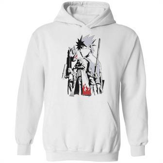 Ripple Junction Naruto Shippuden Adult Kakashi Story Light Weight Crew Hoodie | Favorety UK