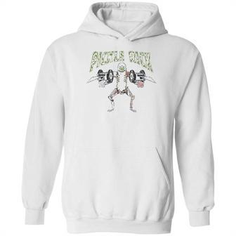 Ripple Junction Rick And Morty Adult Unisex Exo Suit Pickle Rick Light Weight 100 Cotton Crew T-Shirt Hoodie | Favorety