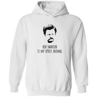 Ron Swanson Is My Spirit Animal Hoodie | Favorety CA