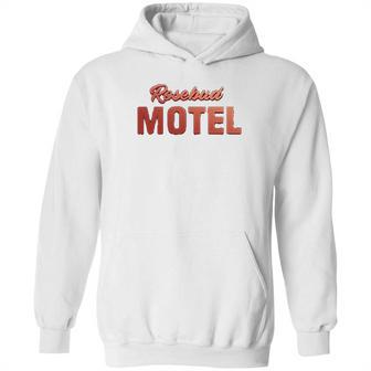 Rosebud Motel Retro Funny Rose Family Hoodie | Favorety UK